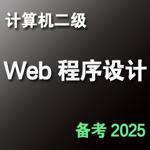 计算机二级 WEB 语言程序设计